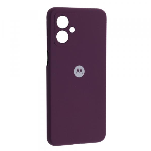 Silicone Cover My Color Full Protective (A) для Moto G72 (Grape)