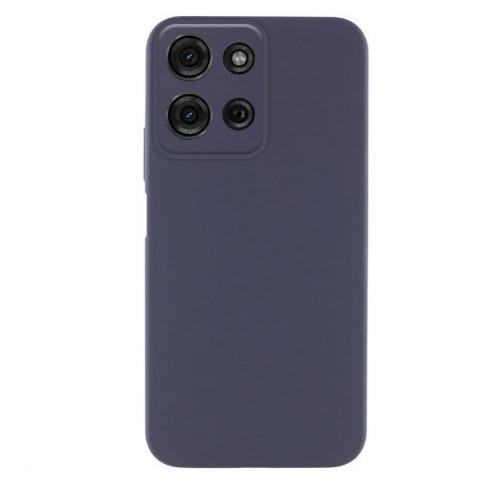 Silicone Case Full Camera для Moto G75 Midnight blue