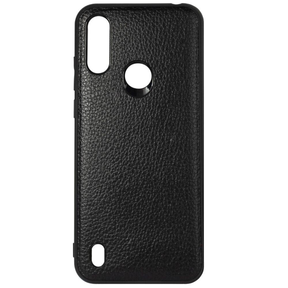 Накладка Miami Leather для Motorola G8 Power Lite Black