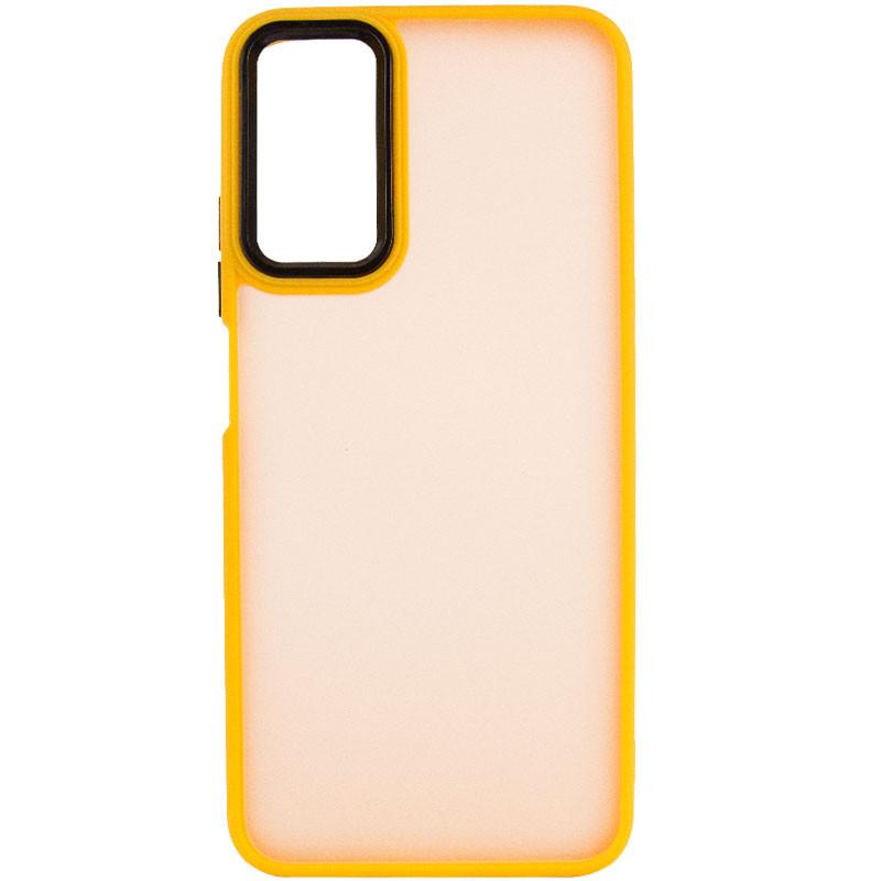 Накладка TPU+PC Lyon Frosted для Moto G84 (Orange)