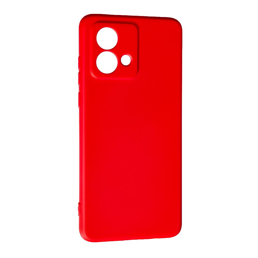 Чохол Silicone SMTT для Moto G84 силіконовий червоний