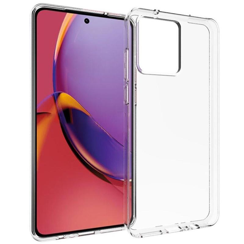 Накладка Premium для Moto G84 силікон (прозорий)