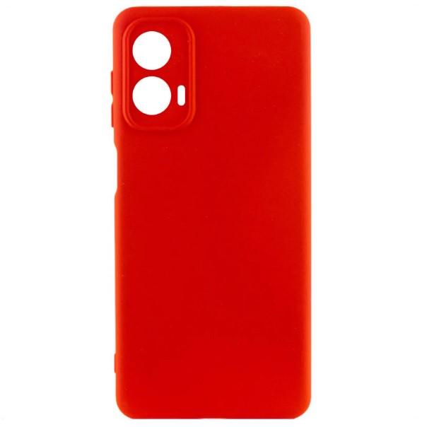 Silicone Case Full Camera для Moto G85 Red