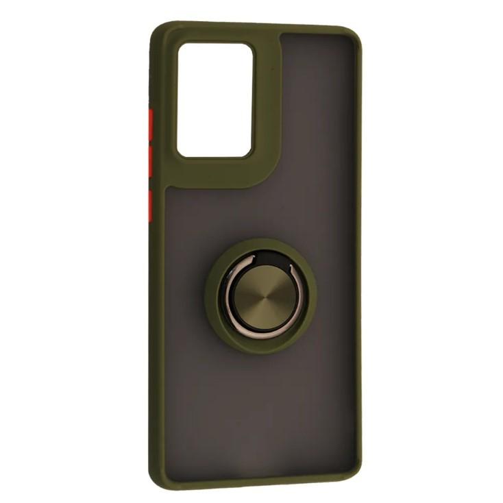 Чохол Totu Gingle Ring для Moto Edge 50 Fusion / Moto G85 Хакі