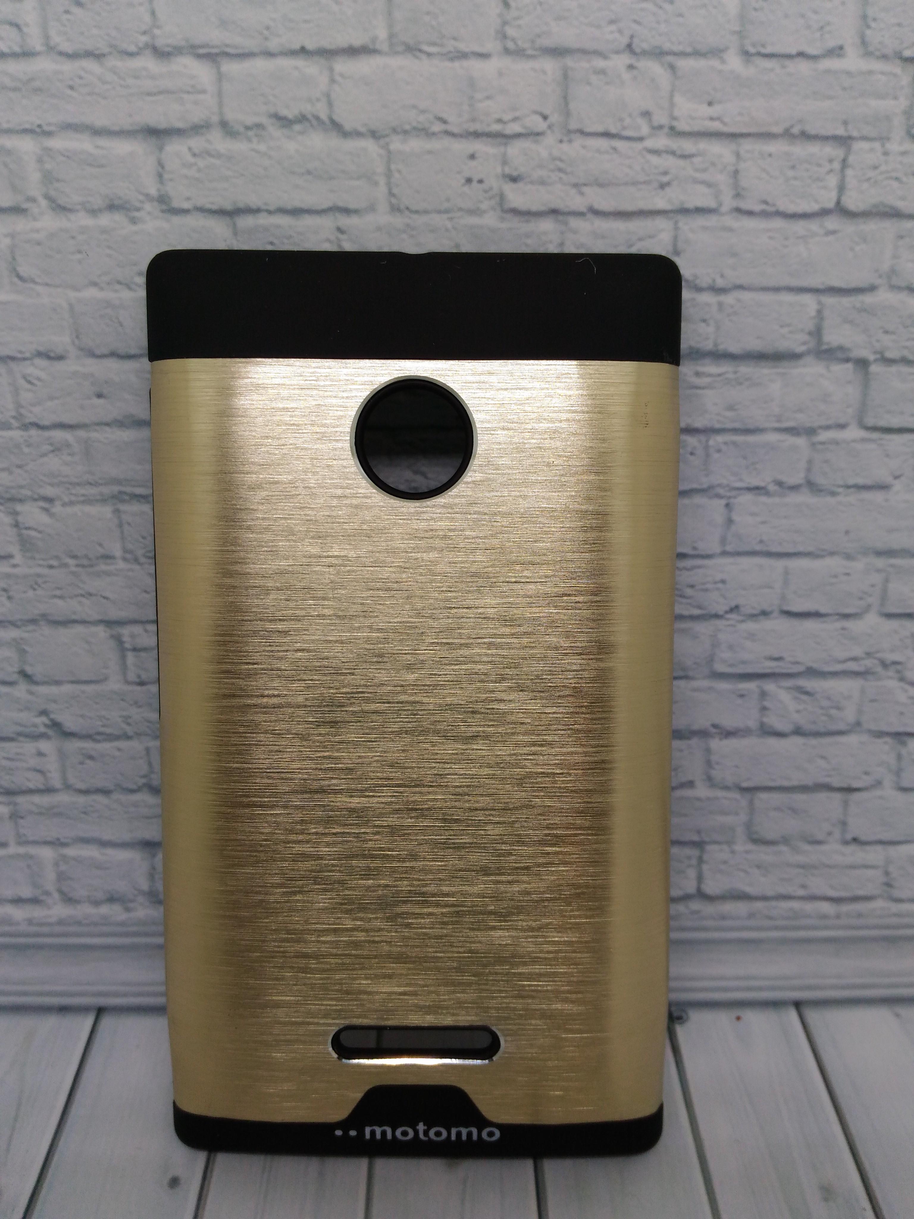 Накладка Motomo для Nokia Lumia 532 золота