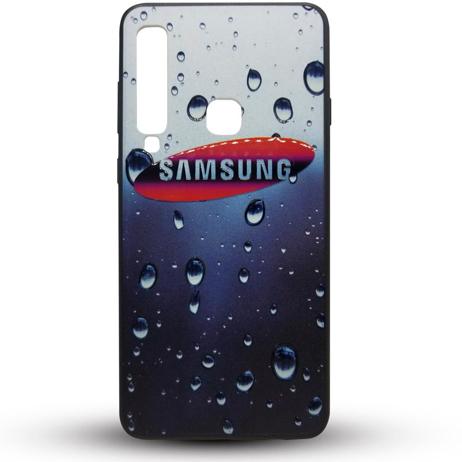 Силикон 3D RAIN Samsung A920/A9 (2018) (темно-синий)