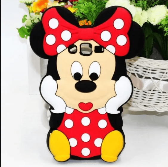 Накладка для Samsung Grand Prime G530/531 Міні з бантом червона 3D