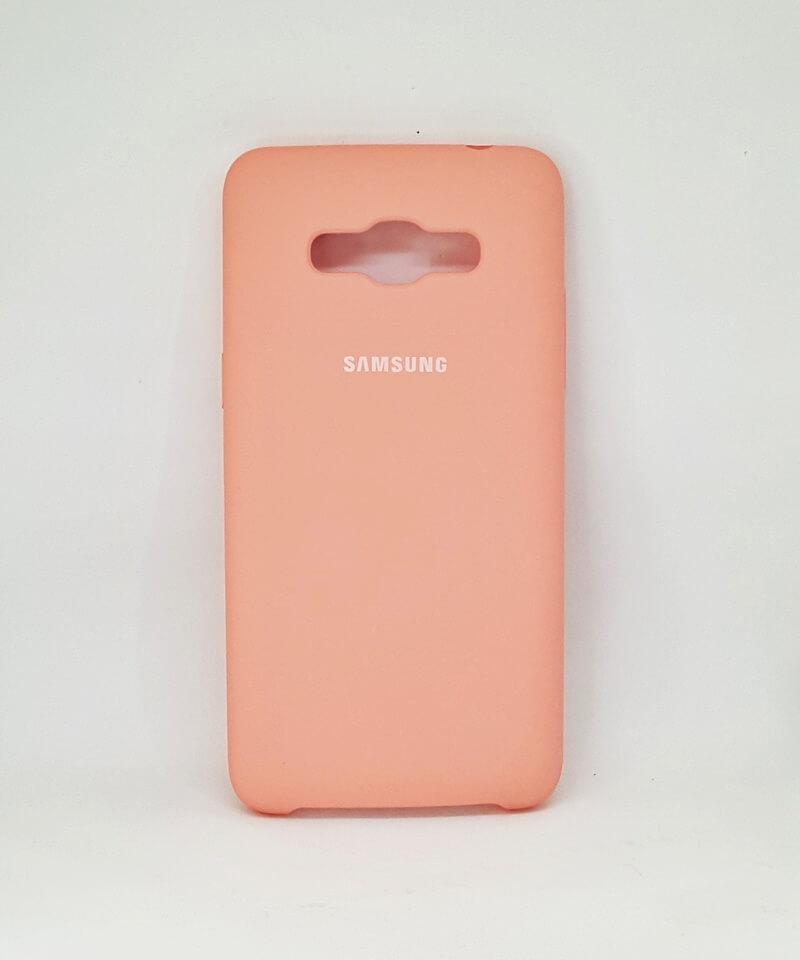 Silicone Case для Samsung J2 Prime/Grand Prime G530 (Begonia Red)