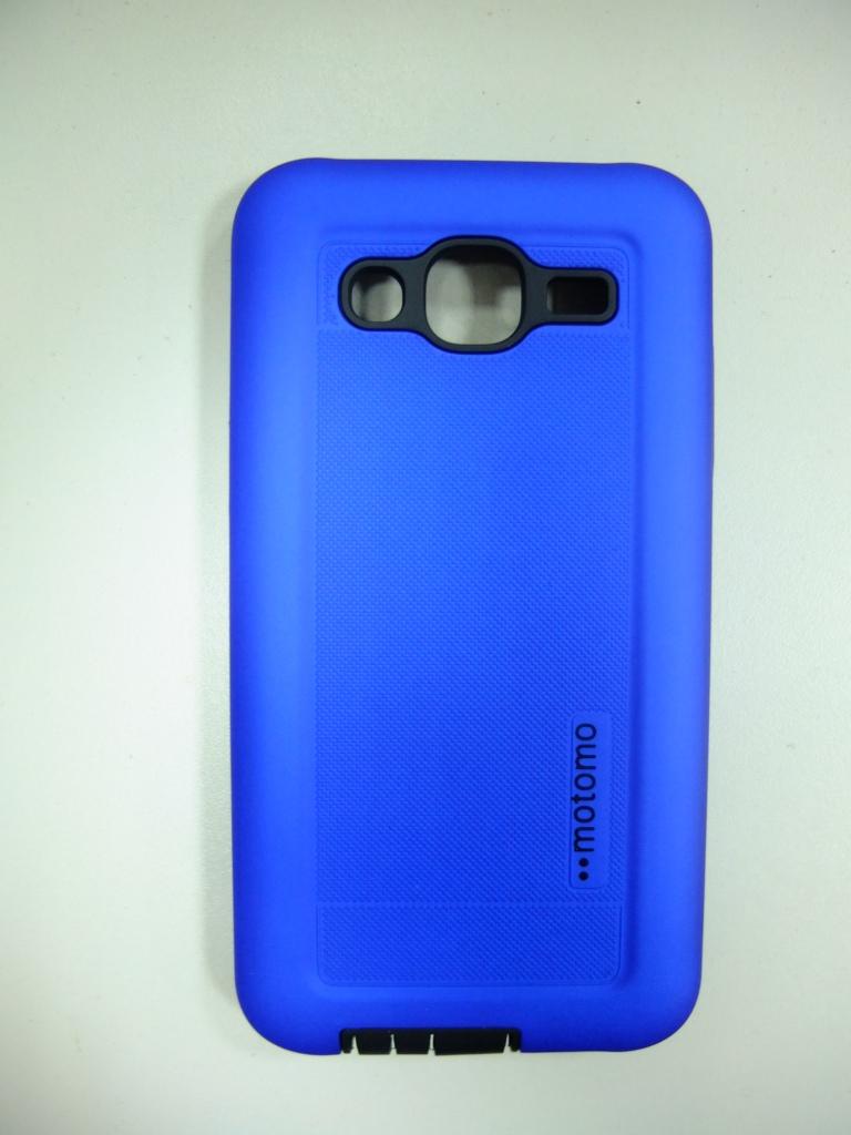 Накладка Motomo Sport Soft Touch для Samsung J1 Ace J110 синя