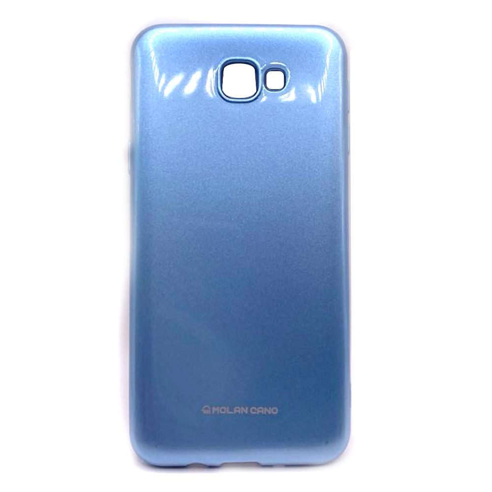 Накладка Molan Cano Glossy Jelly для Samsung J5 Prime блакитна