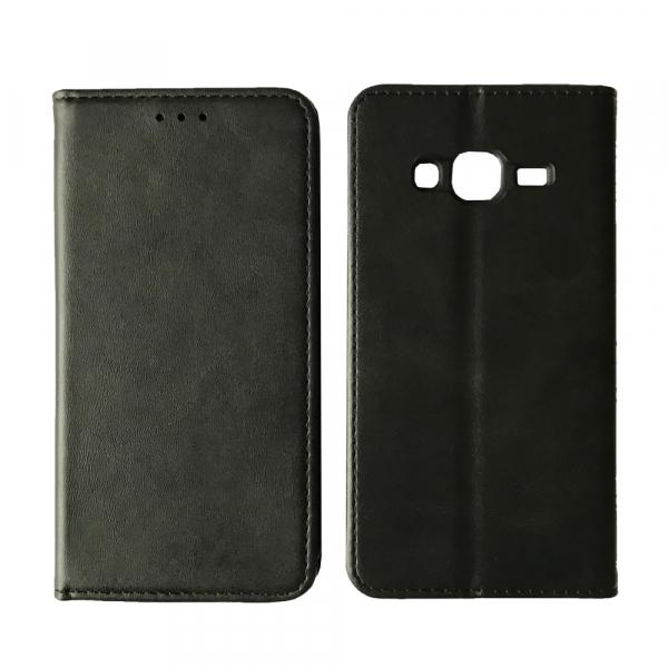 Книжка Black TPU Magnet для Samsung J5 (2015) J500 Чорна