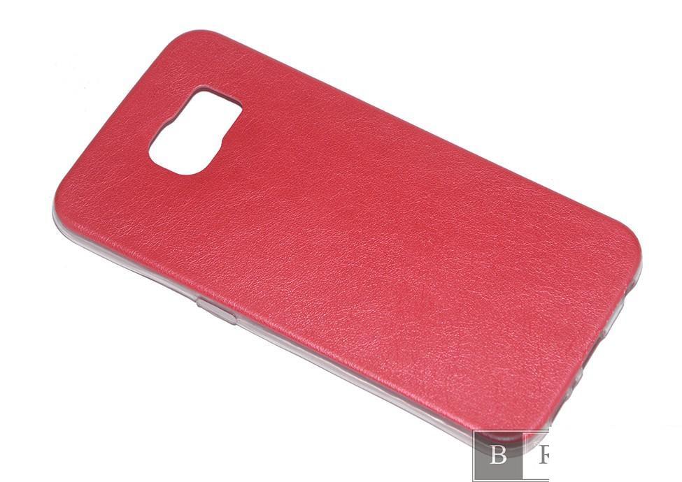 Накладка TPU-шкіра для Samsung S6 (G920) Pink