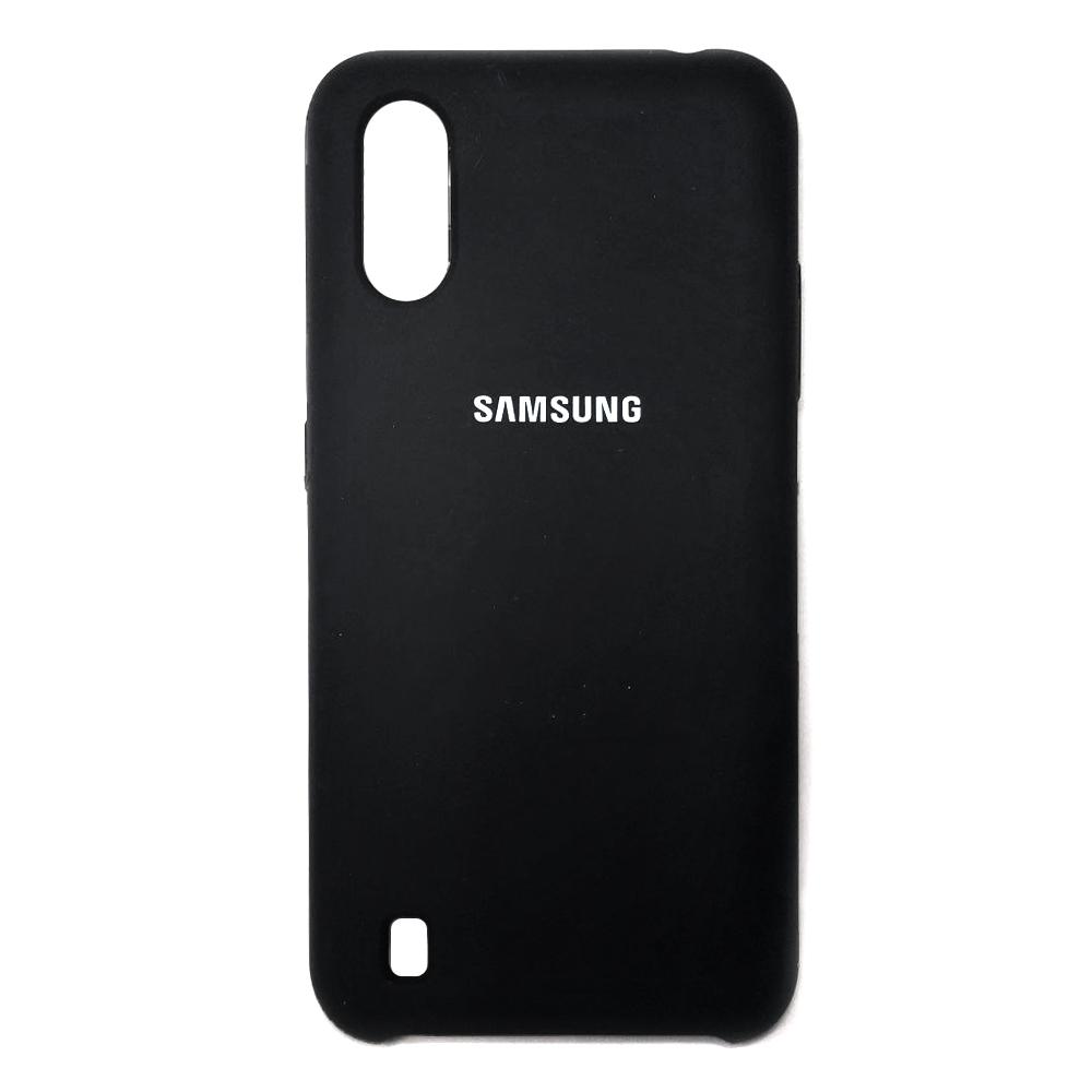 Full Silicone Case для Samsung A01 (Black)