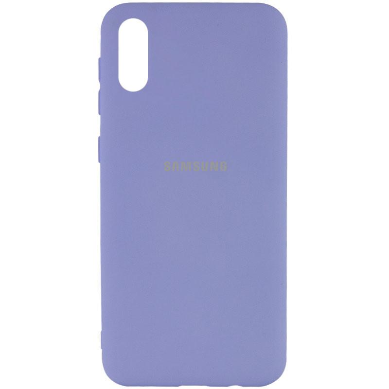 Silicone Cover My Color Full Protective (A) для Samsung A02 (Dasheen)