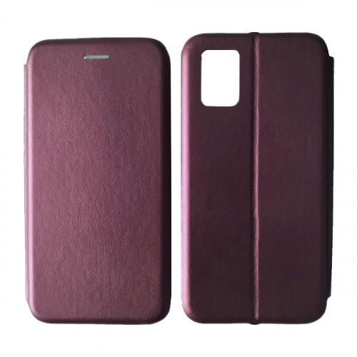 Книжка Premium для Samsung A03 бордова