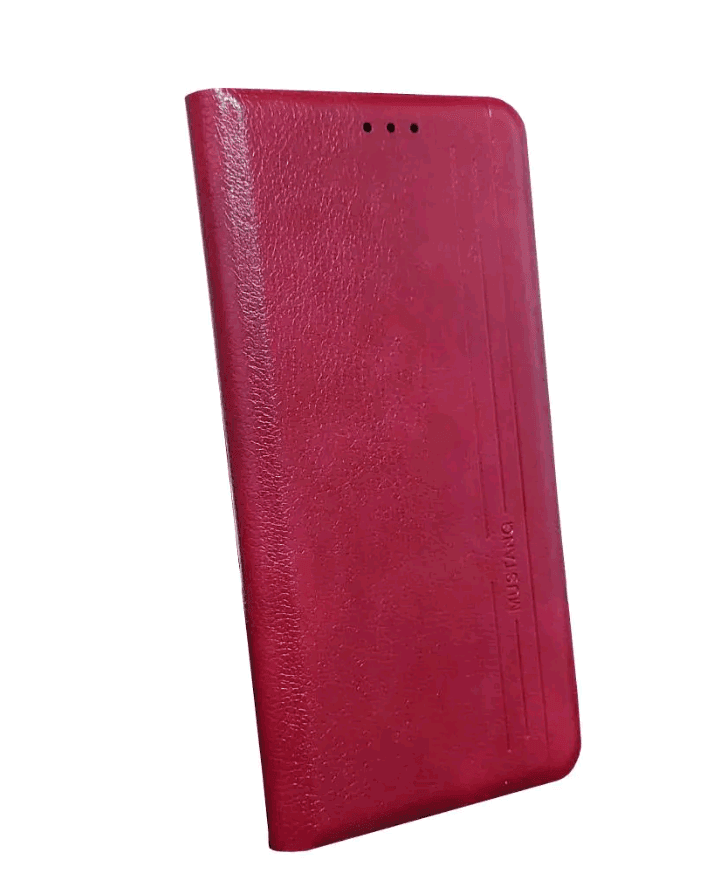 Книжка Mustang для Samsung A50/A30s  бордова
