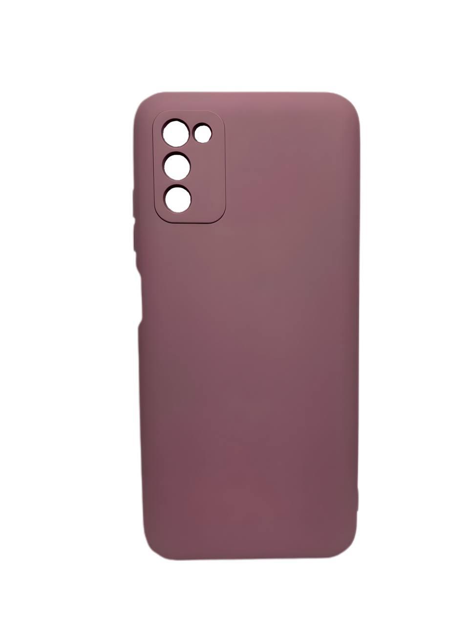 Накладка Soft touch для Samsung A03s Lilac pride