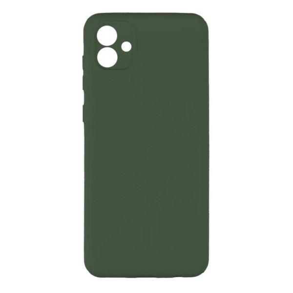 Накладка Fibra для Samsung A04 (dark green)
