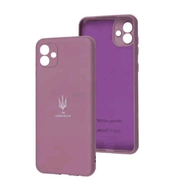 UA Silicone Case Full Protective для Samsung A04 (Lilac pride)