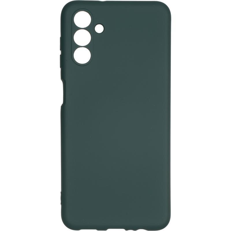 Silicone Cover Full Camera no logo (AA) для Samsung A04s/A13 5G  (Dark green)