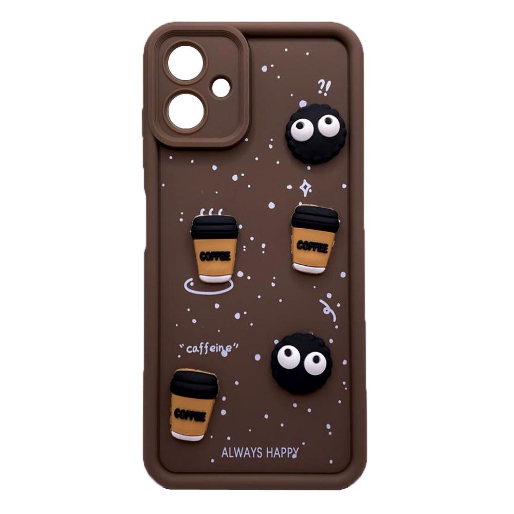 Чохол Pretty Toys для Samsung A06 (Brown/Always Happy)