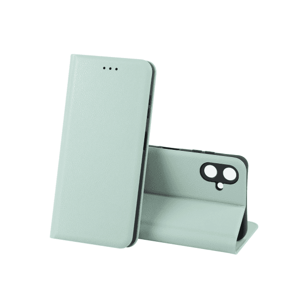 Книжка LEATHER для Samsung A06 м`ятна