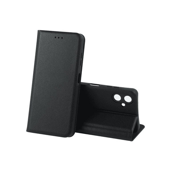 Книжка LEATHER для Samsung A06 чорна