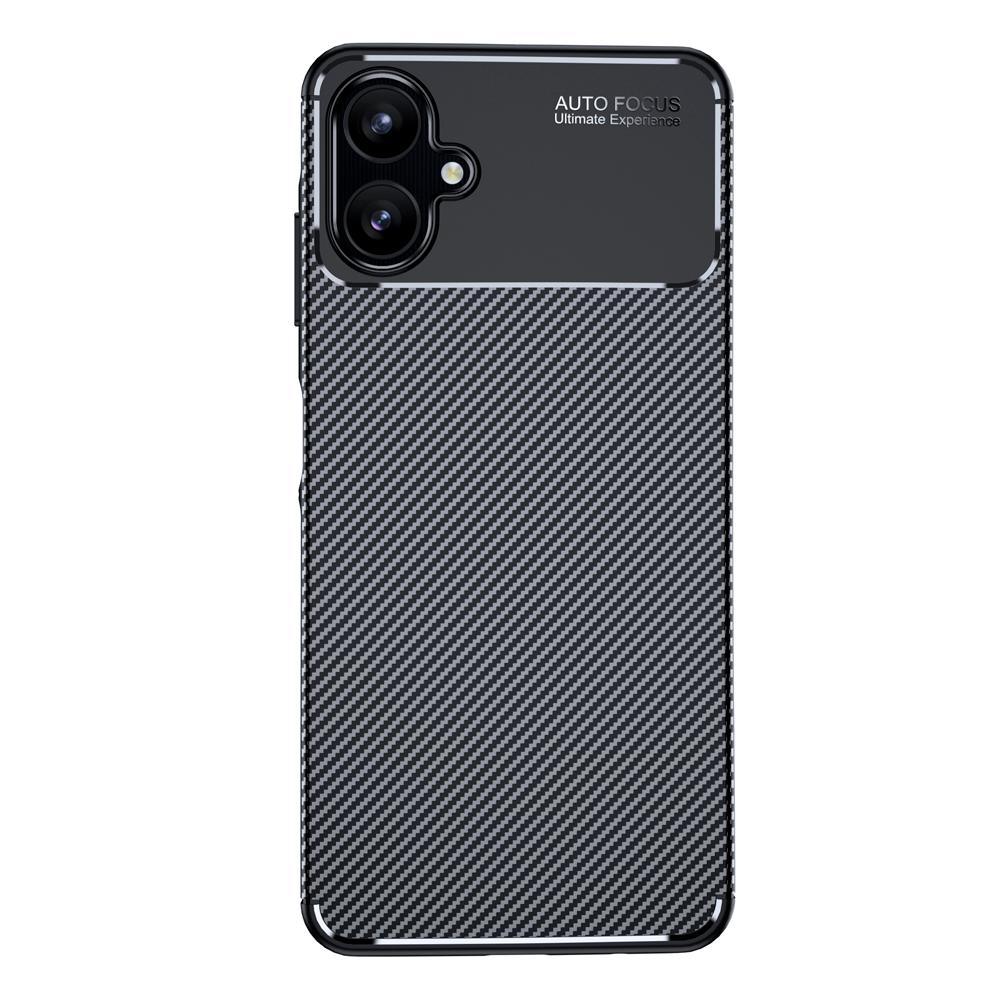 Чохол Ultimate Experience Carbon для Samsung A06 чорний
