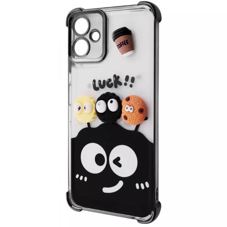 Чохол WAVE Winkie для Samsung A06 black/splash