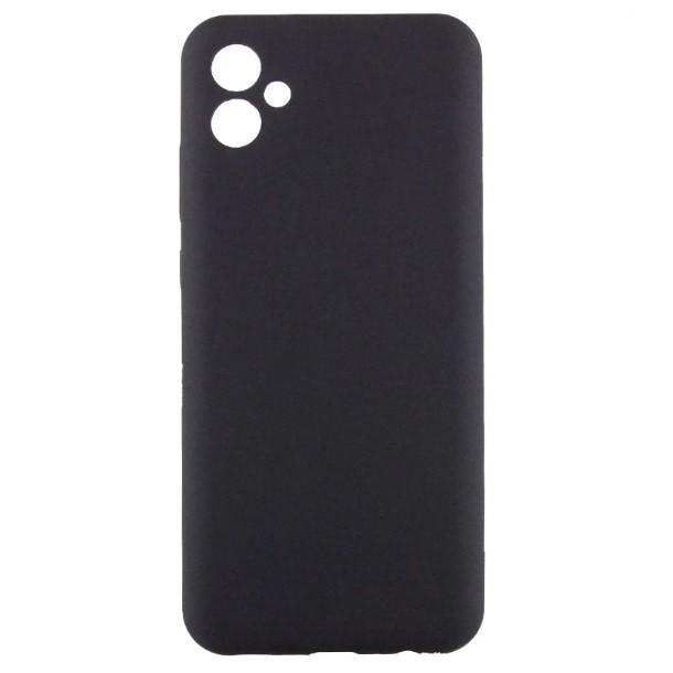 Чохол Silicone Cover Full Camera для Samsung A07  Чорний