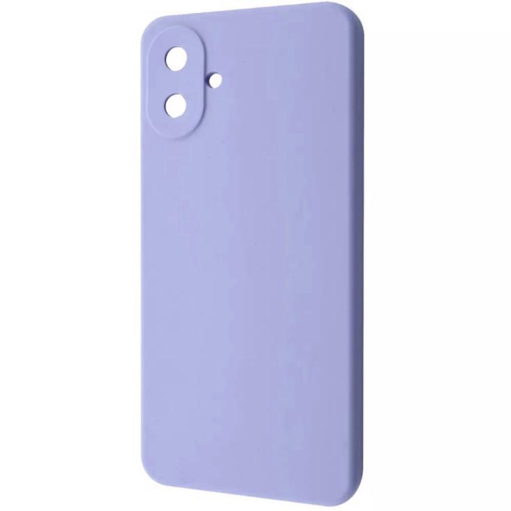 Накладка Fibra для Samsung A07 (Lilac cream)