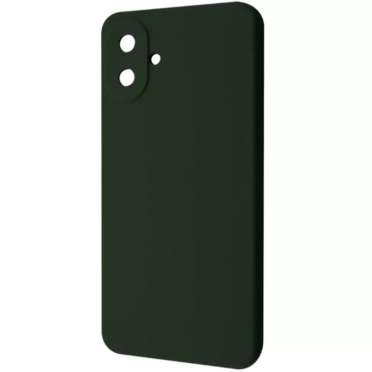 Накладка Fibra для Samsung A07 (Dark green)