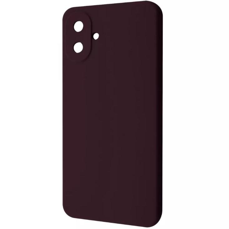 Накладка Fibra для Samsung A07 (Marsala)