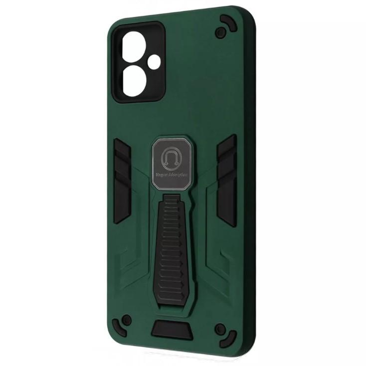 Чохол Armor Magnetic для Samsung A07 зелений