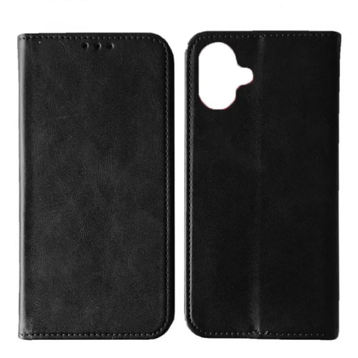 Книжка Black TPU Magnet для Samsung A07 чорна