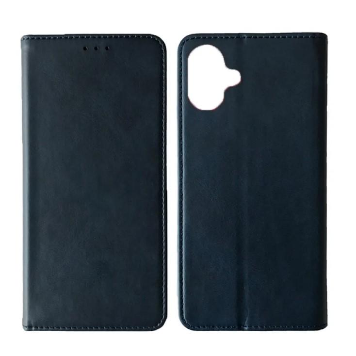 Книжка Black TPU Magnet для Samsung A07 синя