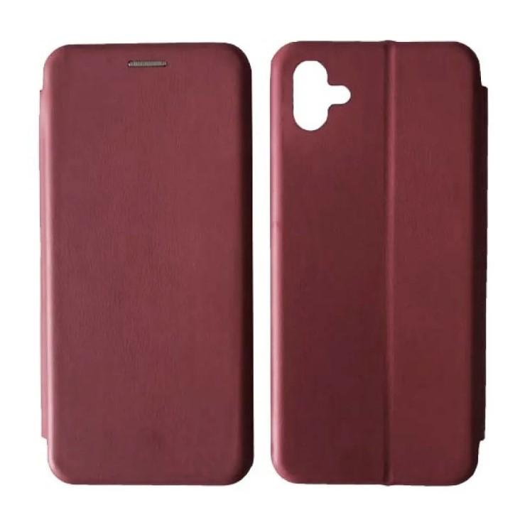 Книжка Premium для Samsung A07 бордова
