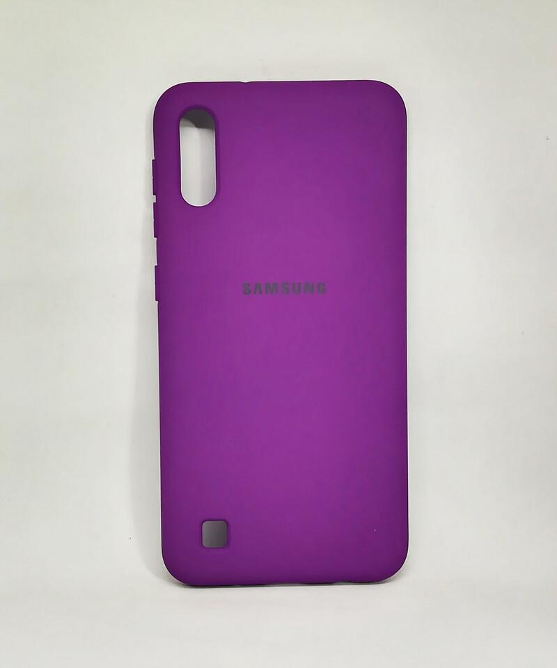 HQ Silicone Case Samsung M10/A10 бузковий