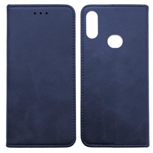 Книжка Black TPU Magnet для Samsung A10s синя