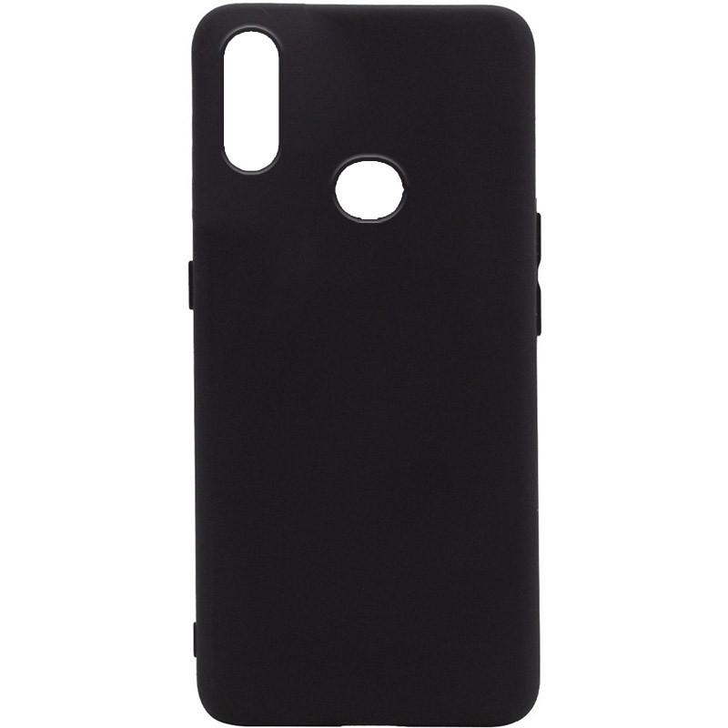 Silicone Cover Full without Logo (A) для Samsung A10s (Black)