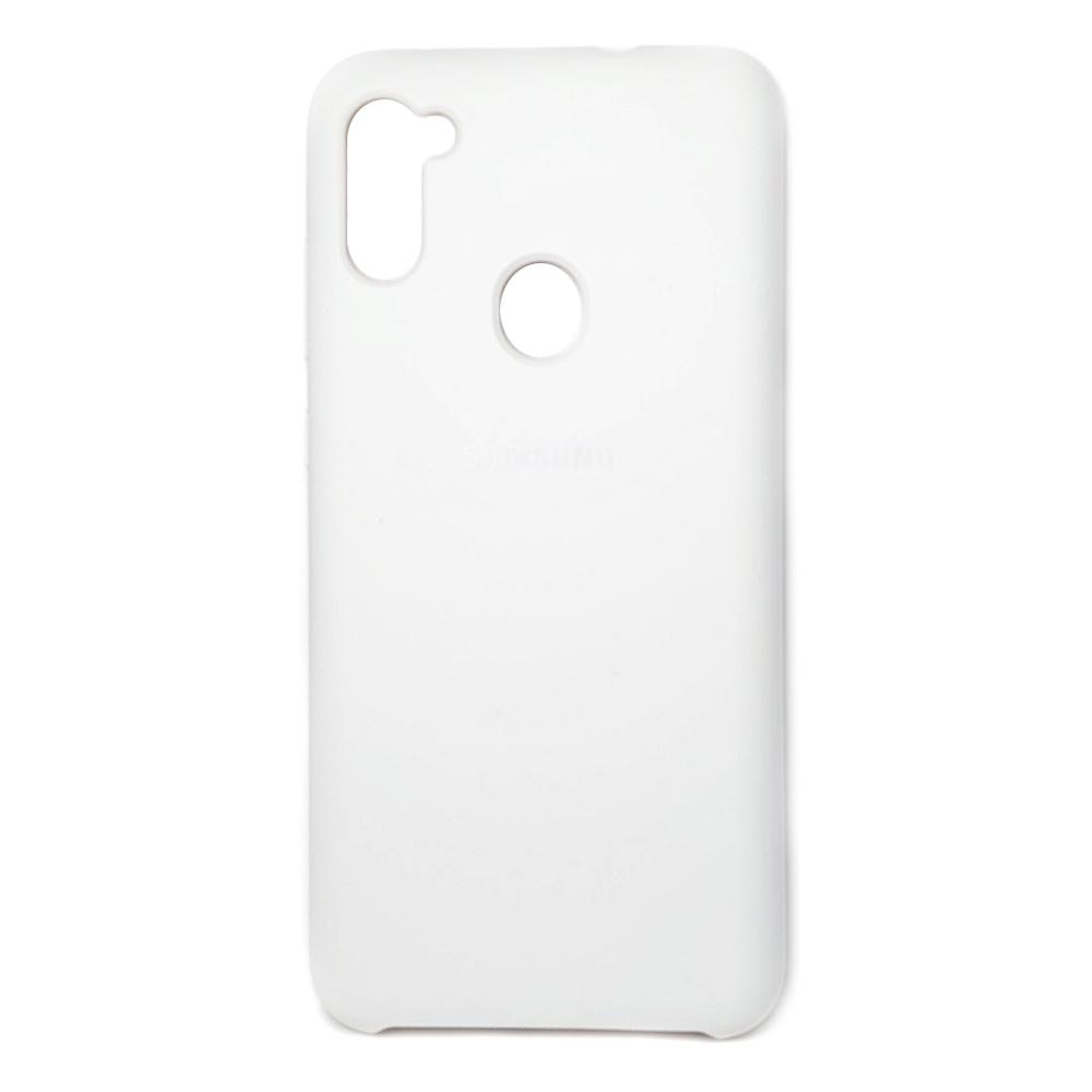 Silicone Case для Samsung A11/M11 White