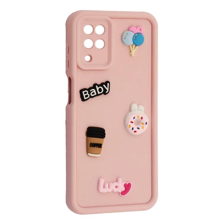 Чохол Pretty Toys для Samsung A12 / M12 (Light Pink /Always Happy)