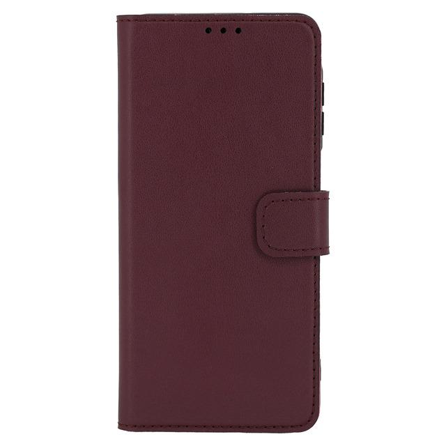 Книжка Bring Joy для Xiaomi Redmi Note 10 Pro бордова