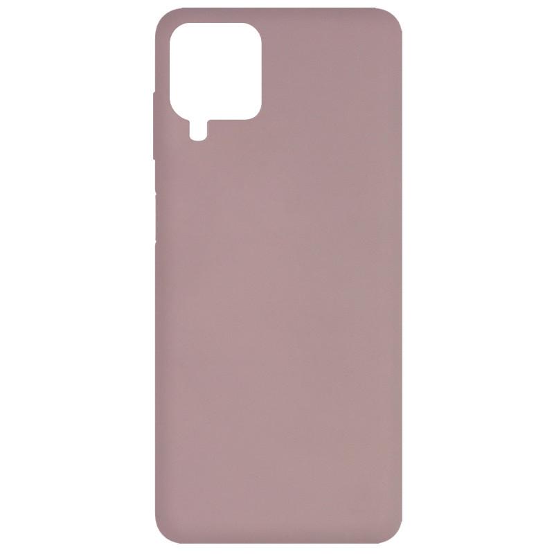 Silicone Cover Full without Logo (A) для Samsung A12 (Pink Sand)