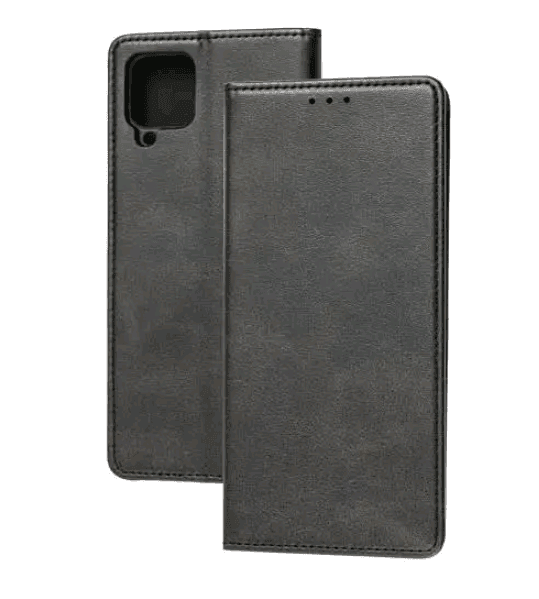 Книжка Black TPU Magnet для Samsung A12 / M12 чорна