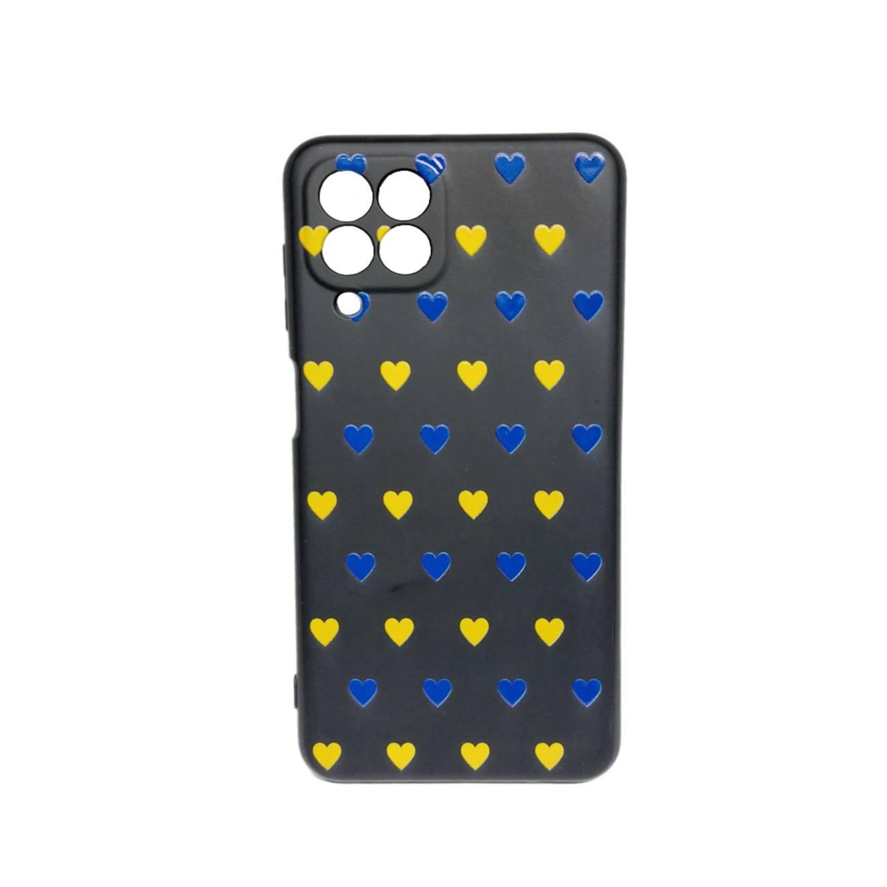 Накладка  WAVE Patriot Case для Samsung A12/M12 (ua hearts)