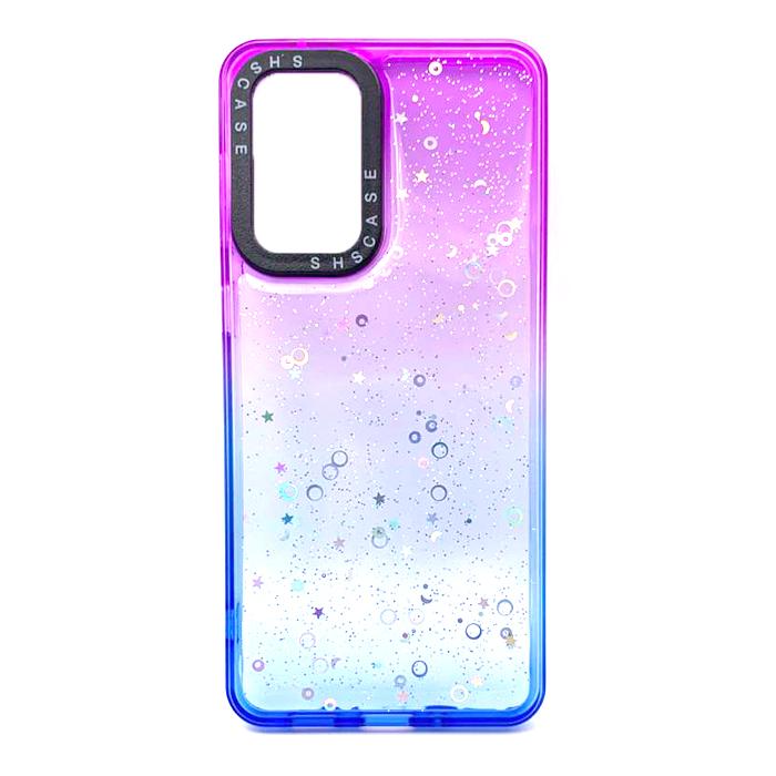 Накладка Shiny-S для Samsung A13 4G/A32 5G Violet/Blue