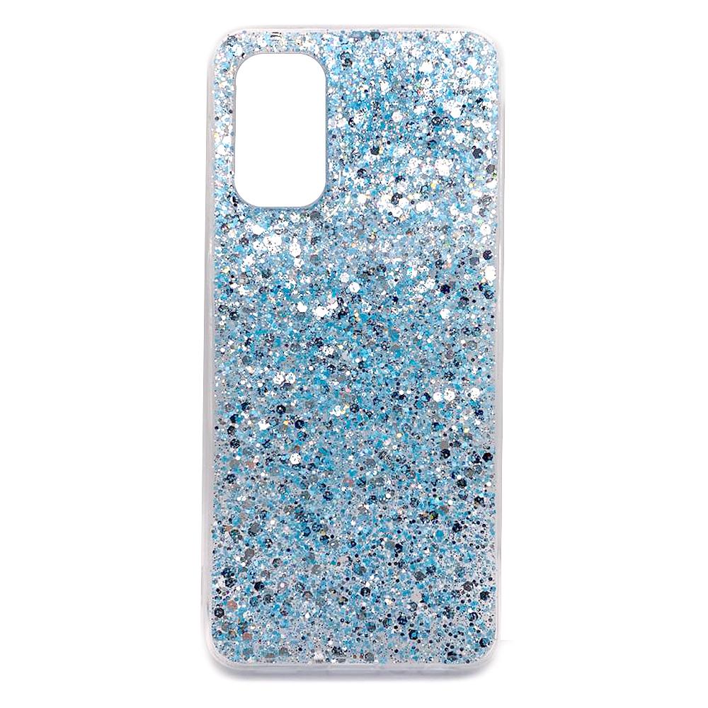 Накладка Star Glitter для Samsung A13 4G/A32 5G  блакитна