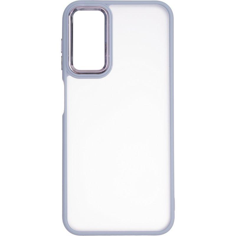 Накладка FIBRA Metallic Matte для One Plus 8T/9R (Light grey)