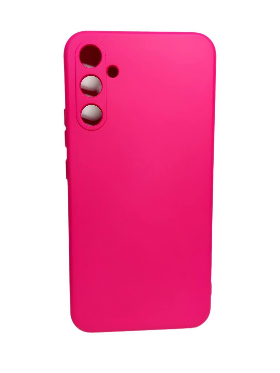 Silicone Cover Full Camera without Logo (A) для Samsung M34 (Barbie pink)